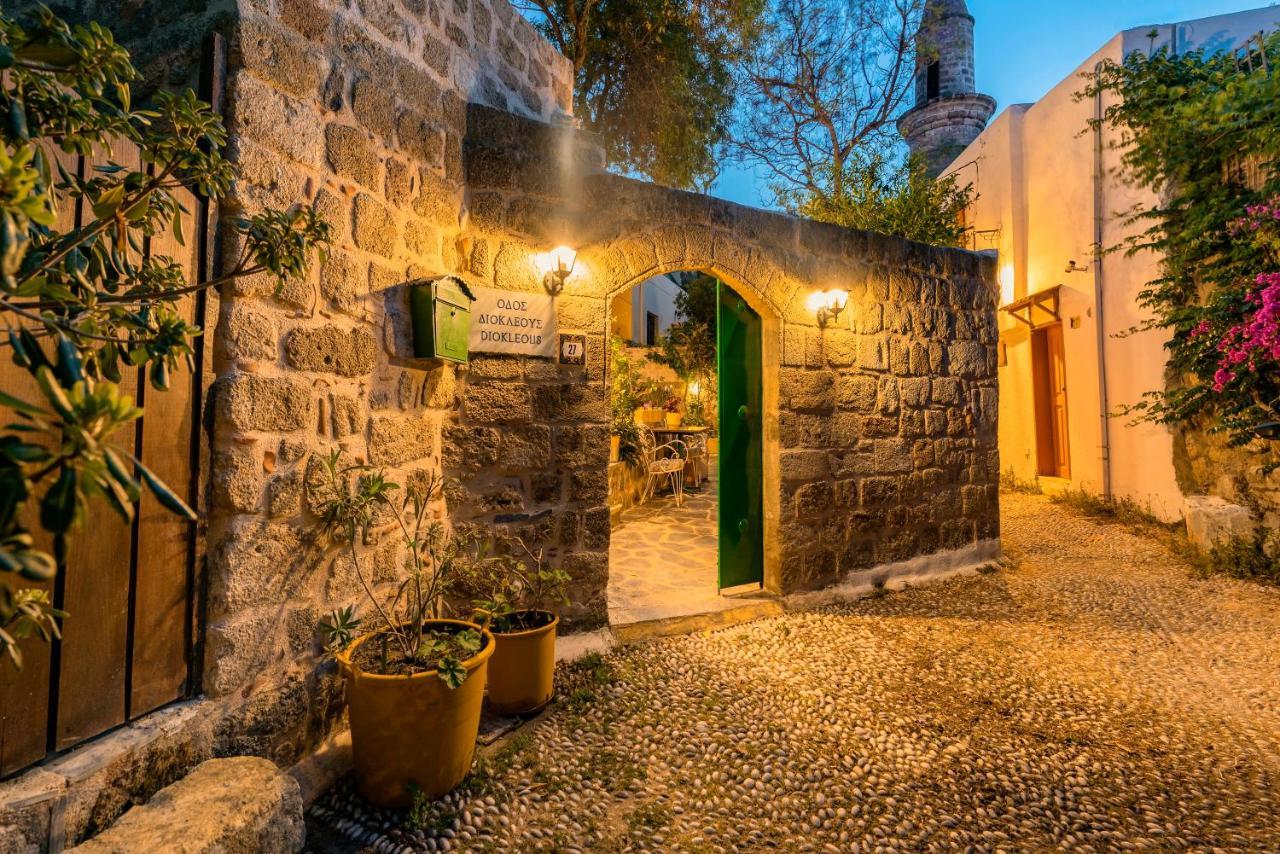 Rhodes City Secret Garden - Old Town 아파트 외부 사진
